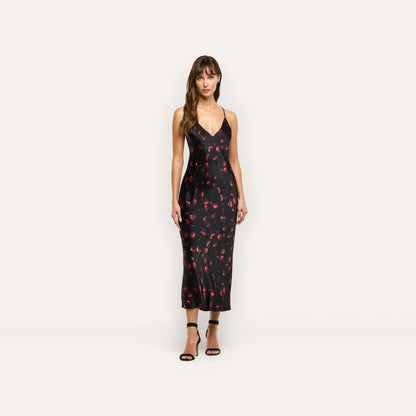 Seridie Silk Slip Dress