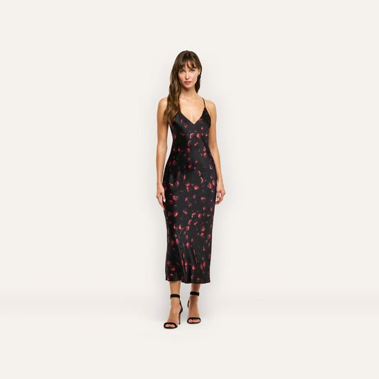 Seridie Silk Slip Dress