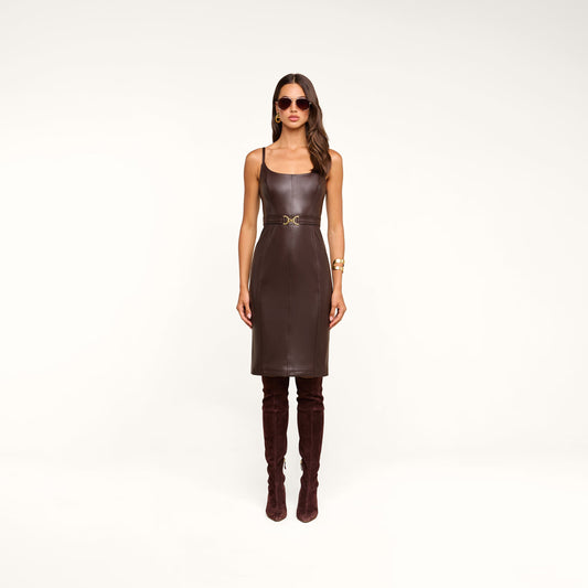 Halia Vegan Leather Dress