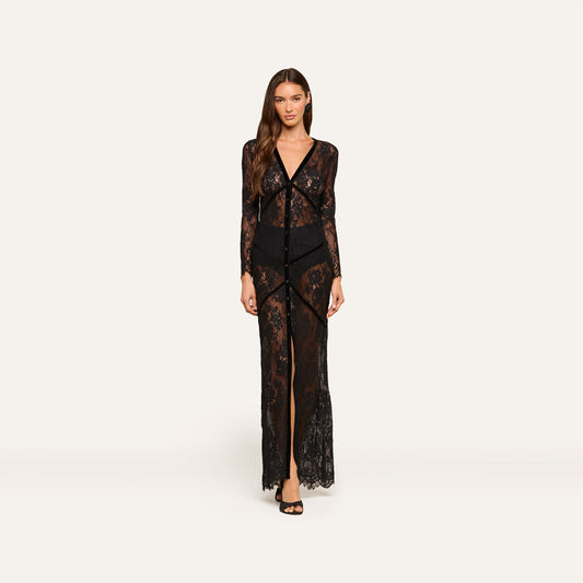 Poesy Lace Maxi Dress