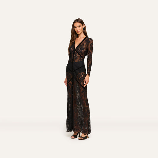 Poesy Lace Maxi Dress