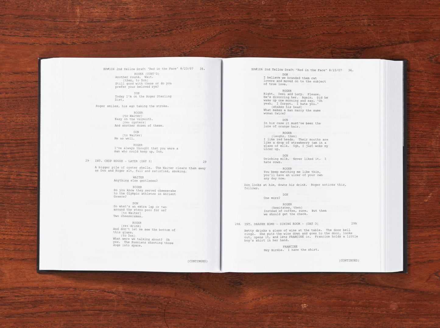 Matthew Weiner. Mad Men. 7 Vols. Script Edition  (English)