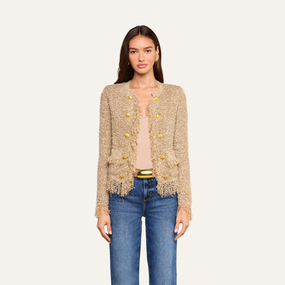 Mireille Fringe Cardigan
