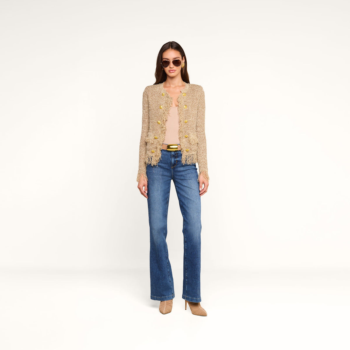 Mireille Fringe Cardigan
