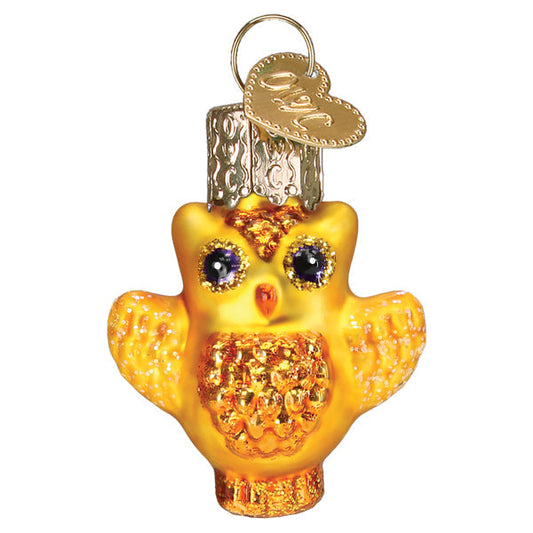 Mini Halloween Owl Ornament