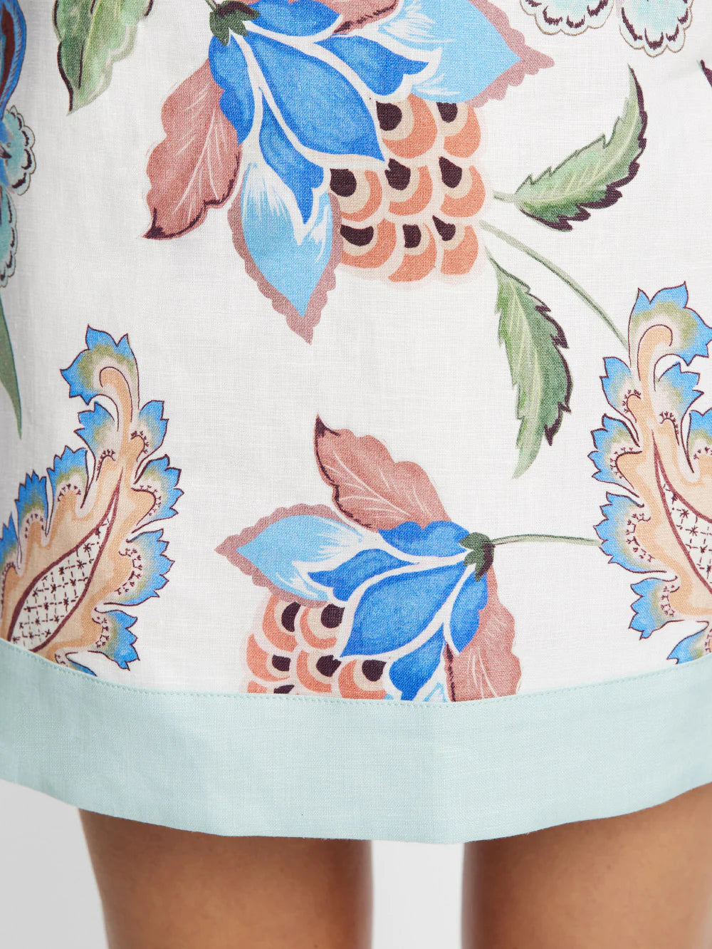 Azure Mini Skirt