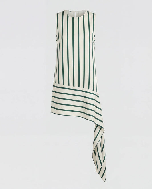 Cannes Sash Hem Mini Dress