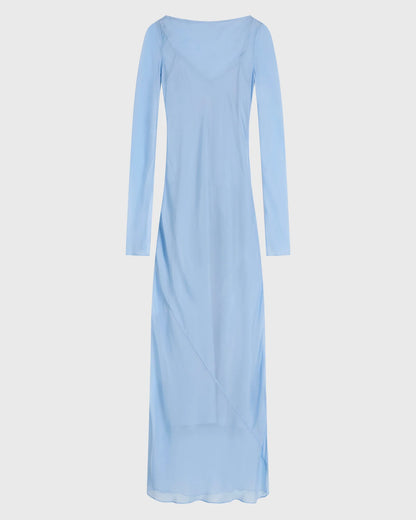 Capri Silk Bias Long Dress