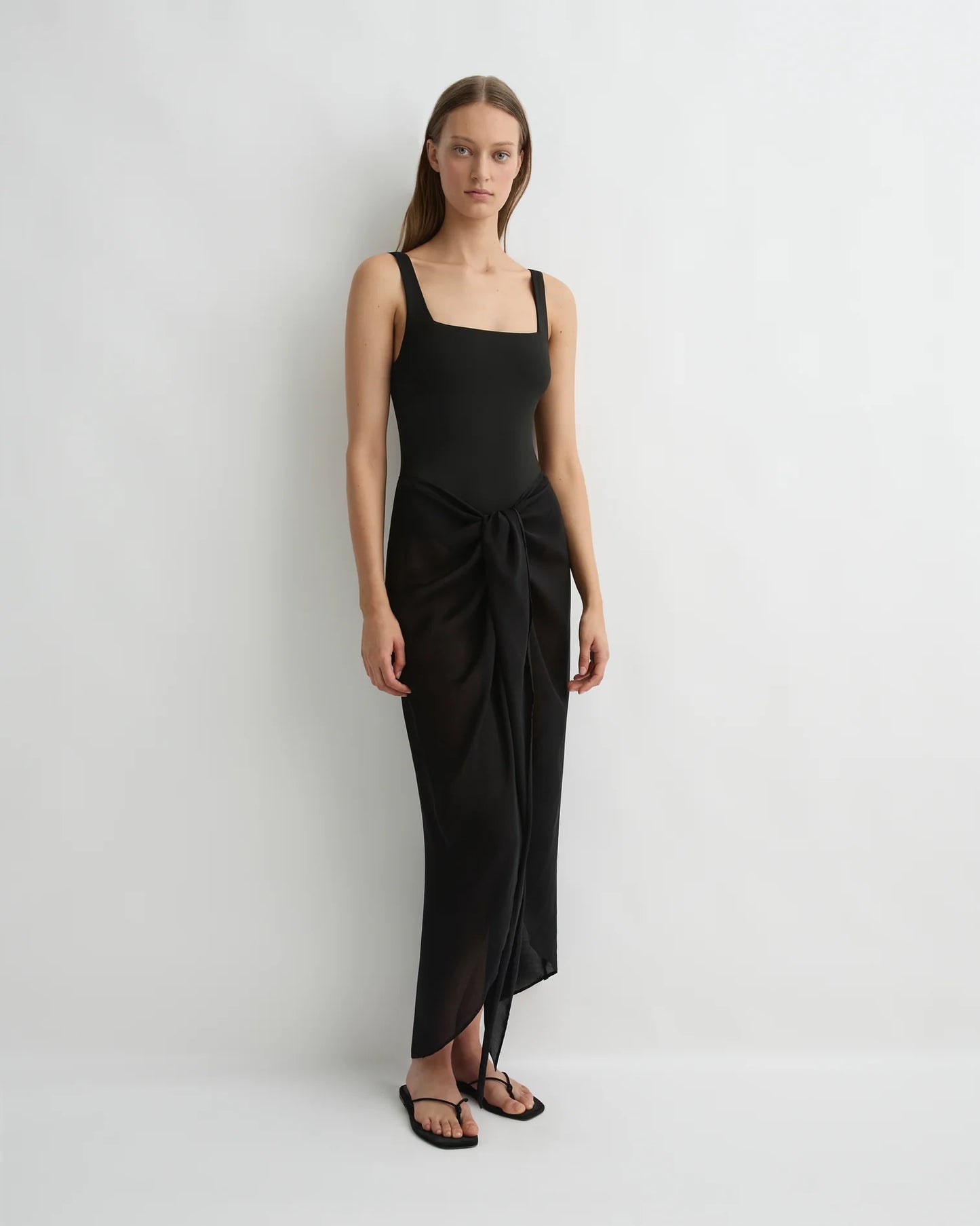 Cremona Tie Front Sarong