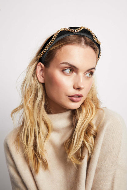 Hat Attack x Kapsule Billie Headband- Black