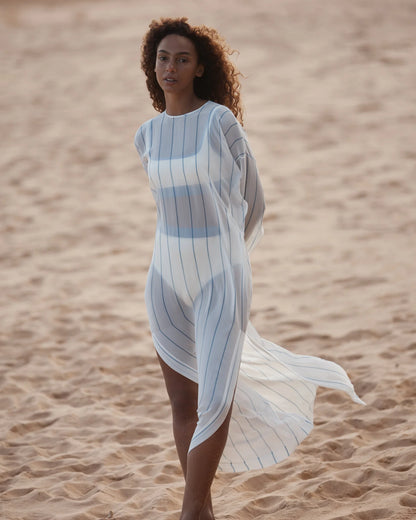 Capri Silk Tunic Dress