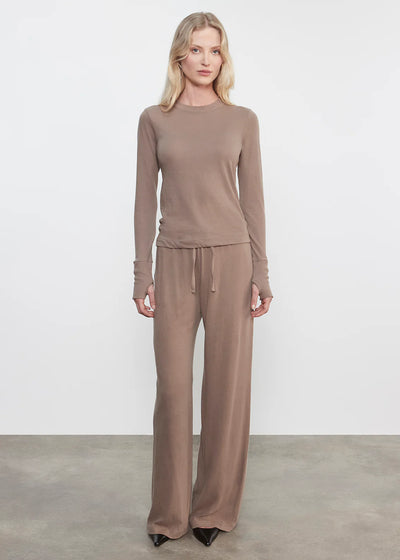 Cashmere Drawcord Pant