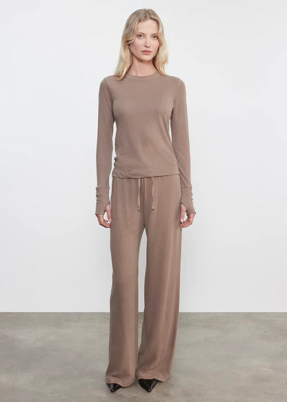 Cashmere Drawcord Pant