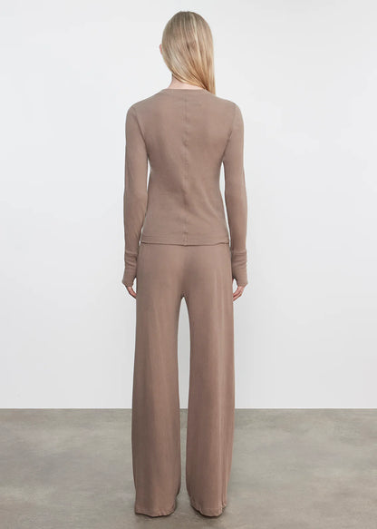 Cashmere Drawcord Pant
