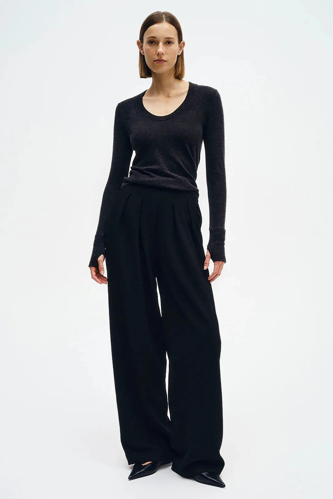 Crepe Essential Trouser