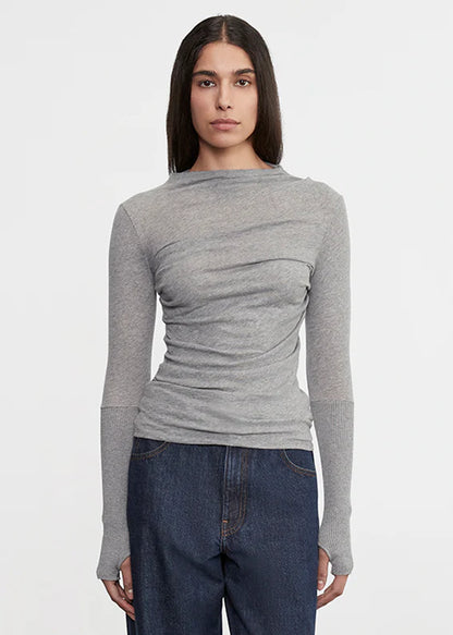 Cashmere Twist Top