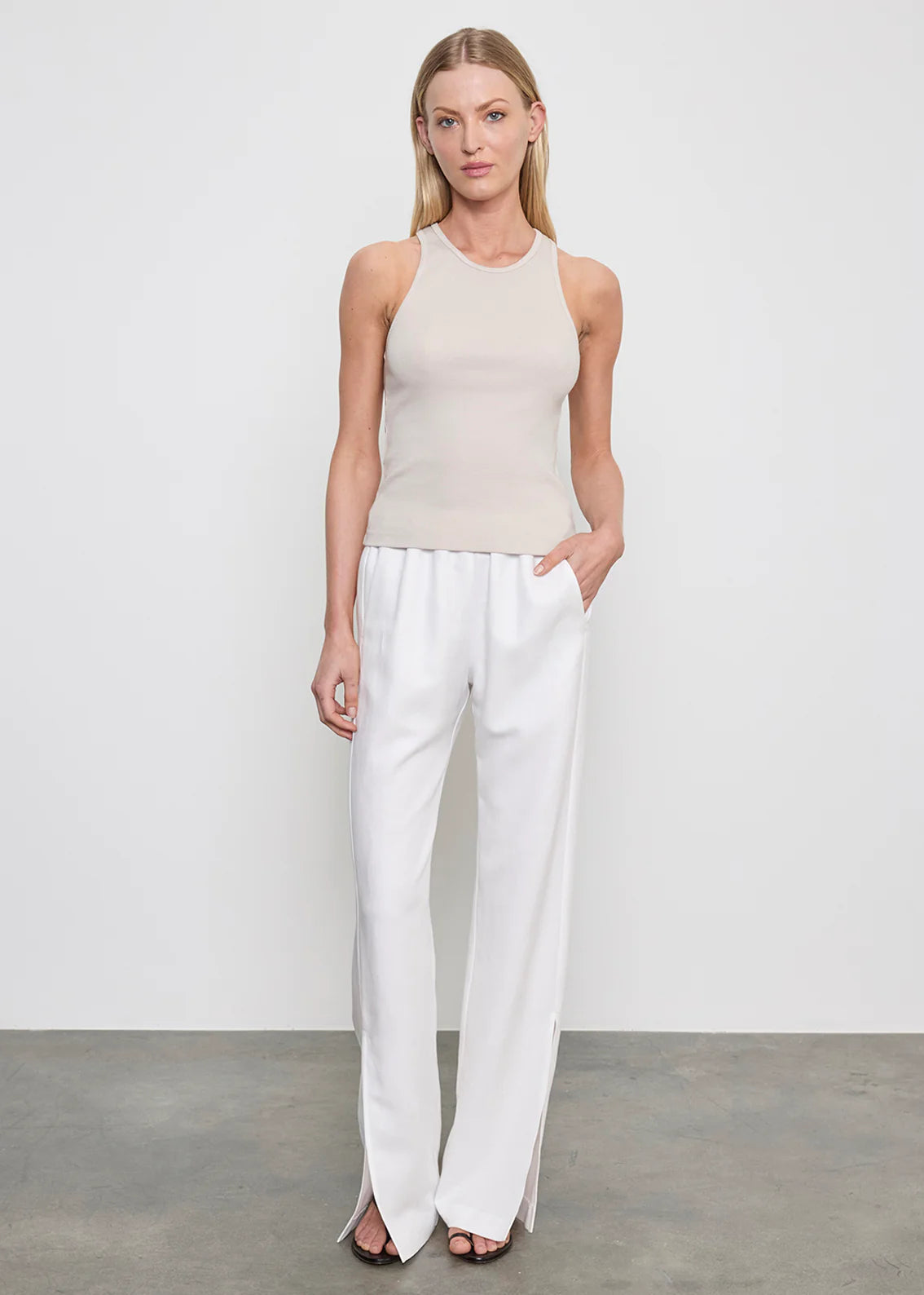 Twill Slash Pant