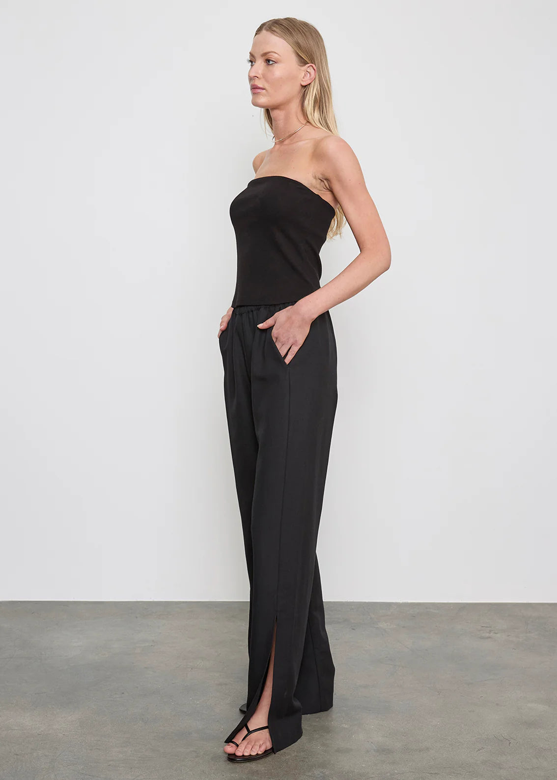 Twill Slash Pant