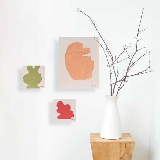 Pistachio Painted Composition
