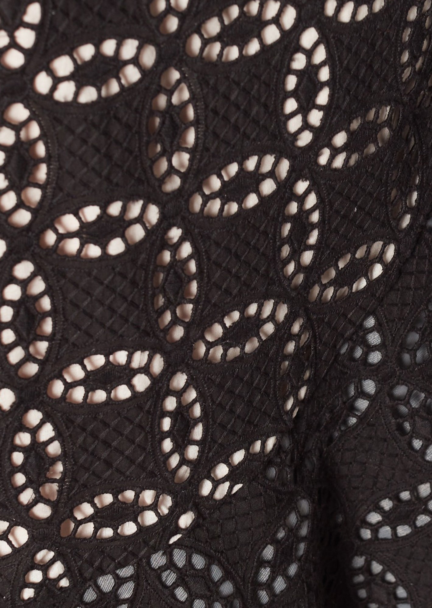 COSTANERA SKIRT IN BLACK EYELET