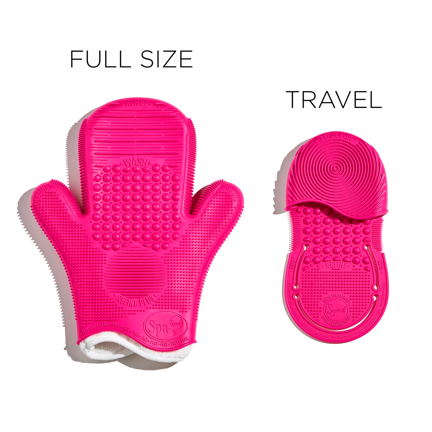 2X Sigma Spa® Brush Cleaning Glove