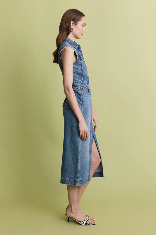 Vest Dress: Midi