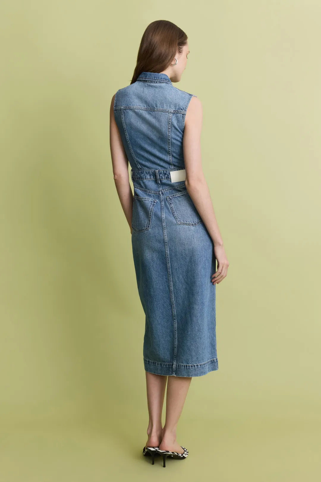 Vest Dress: Midi