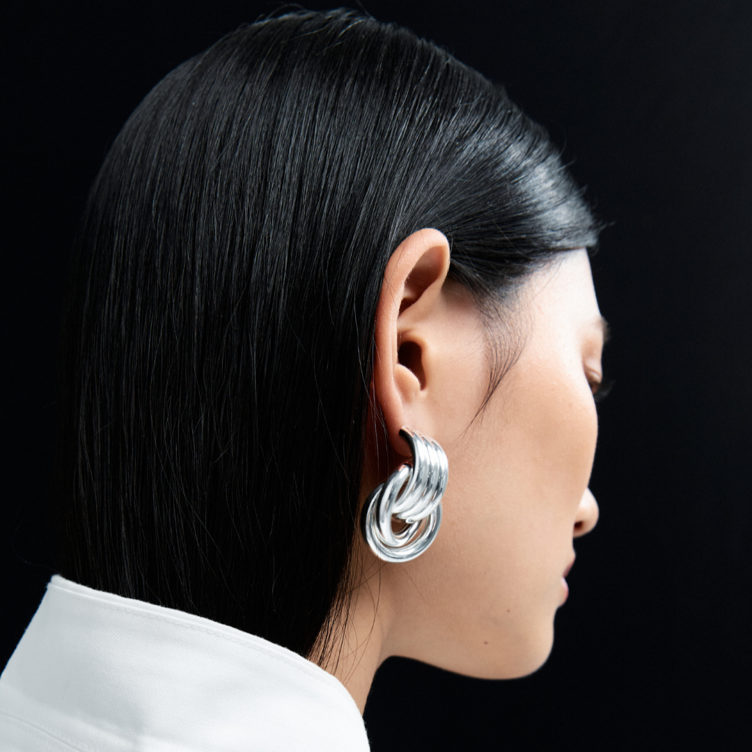 Heaven Mayhem DOUBLE KNOT EARRINGS