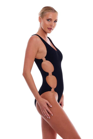 Dubai Multi-Ring Cutout One Piece
