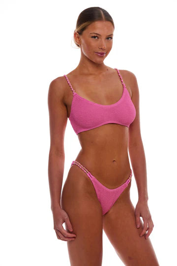 Sidney Gold Chain Cheeky Bikini Bottom