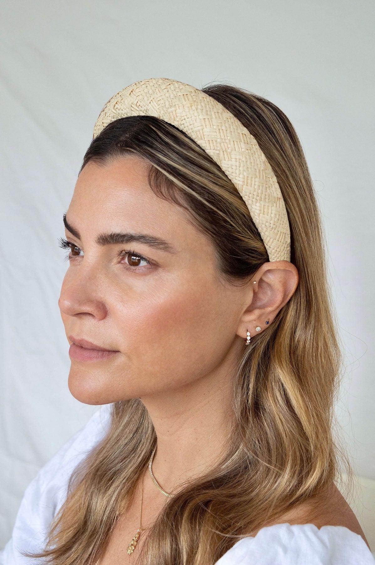 Hat Attack x Kapsule Dylan Headband- Light Beige