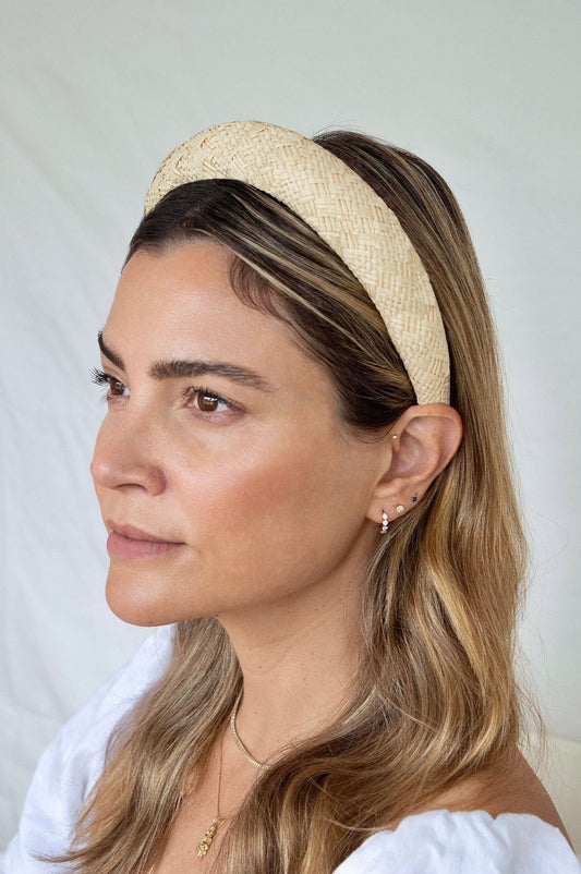 Hat Attack x Kapsule Dylan Headband- Light Beige