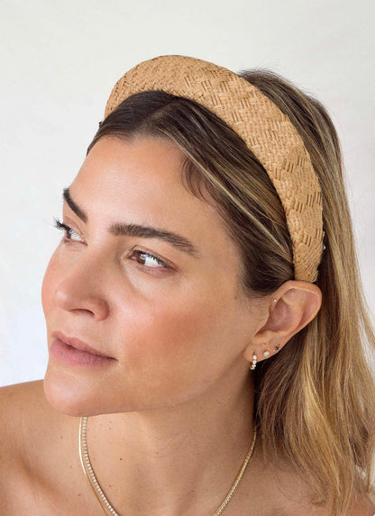 Hat Attack x Kapsule Dylan Headband- Light Beige