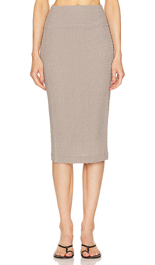 Puckered Pencil Skirt