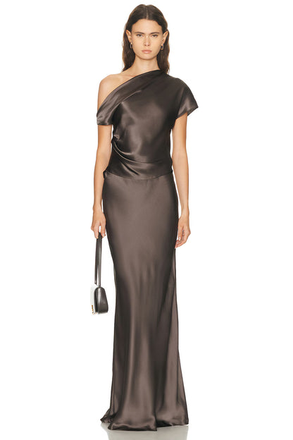 Silk Full Length Skirt