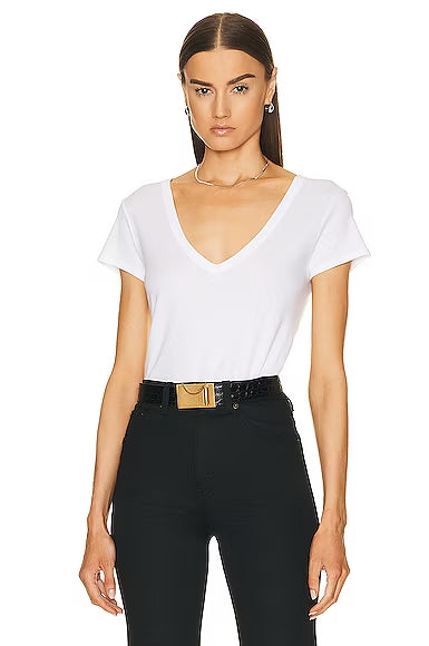 Supima Cotton Perfect V Tee
