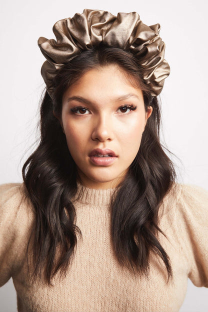 Hat Attack x Kapsule Elizabeth Headband- Metallic