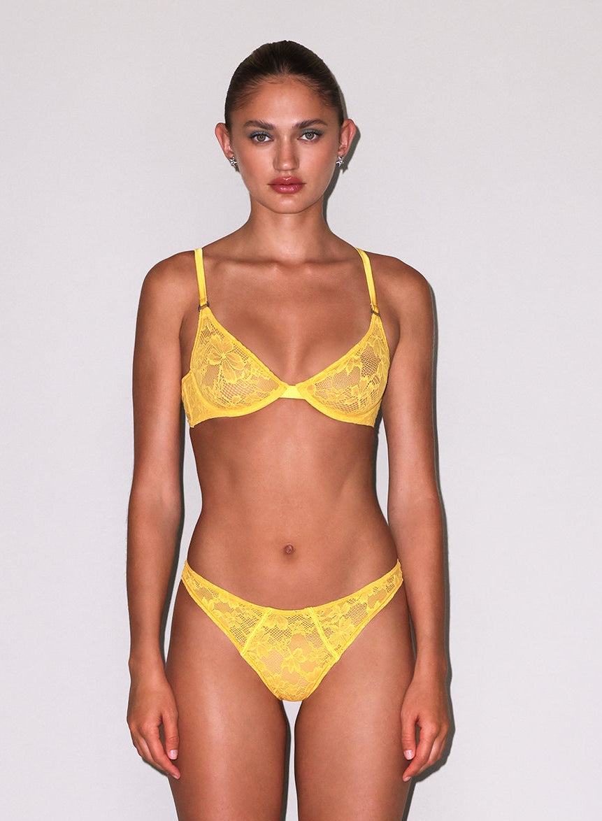 Le Stretch Lace Demi Bra