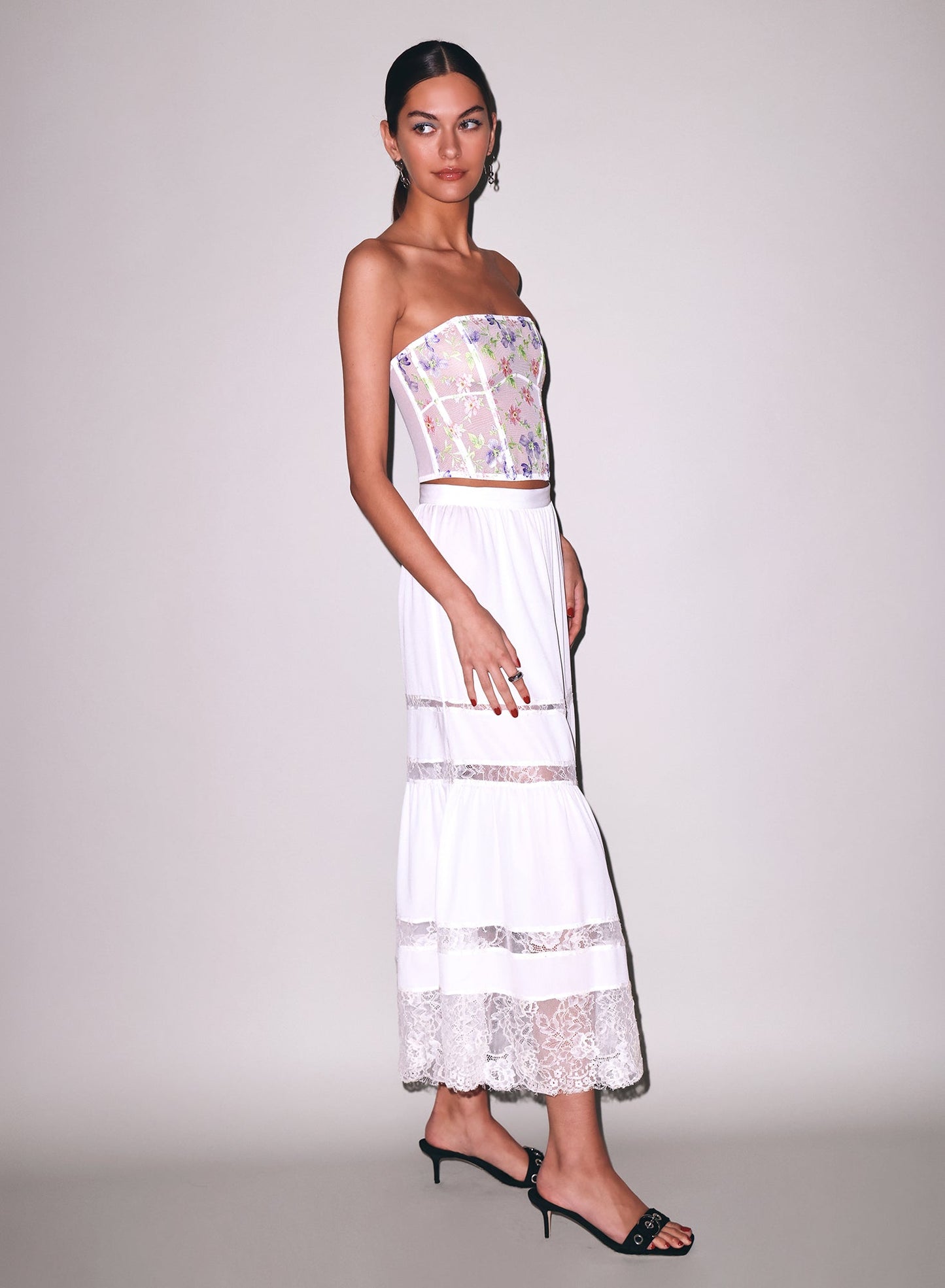 Elara Embroidery Corset Top
