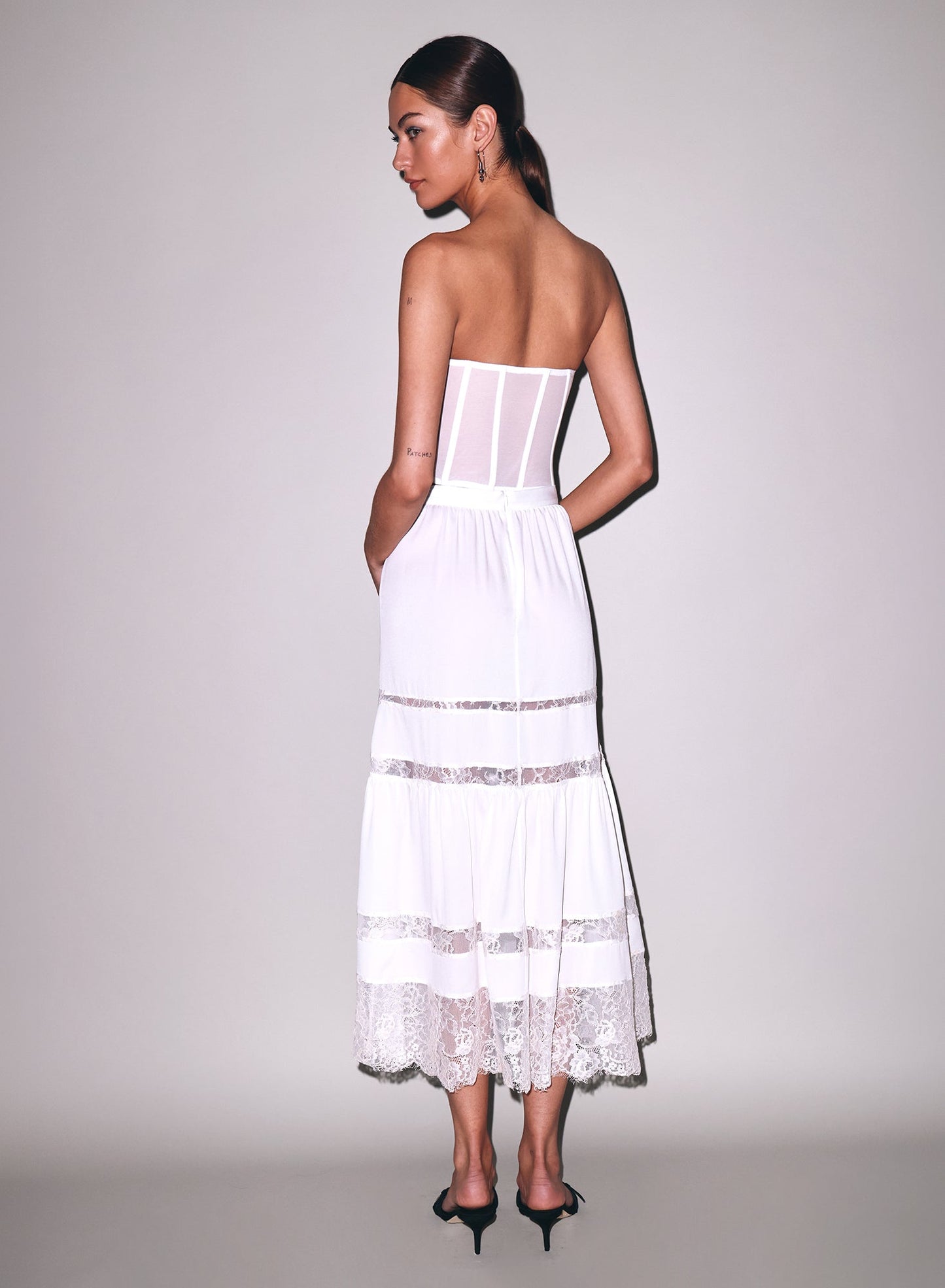 Elara Embroidery Corset Top