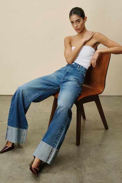 Hepburn Wide Leg: High Rise 32´