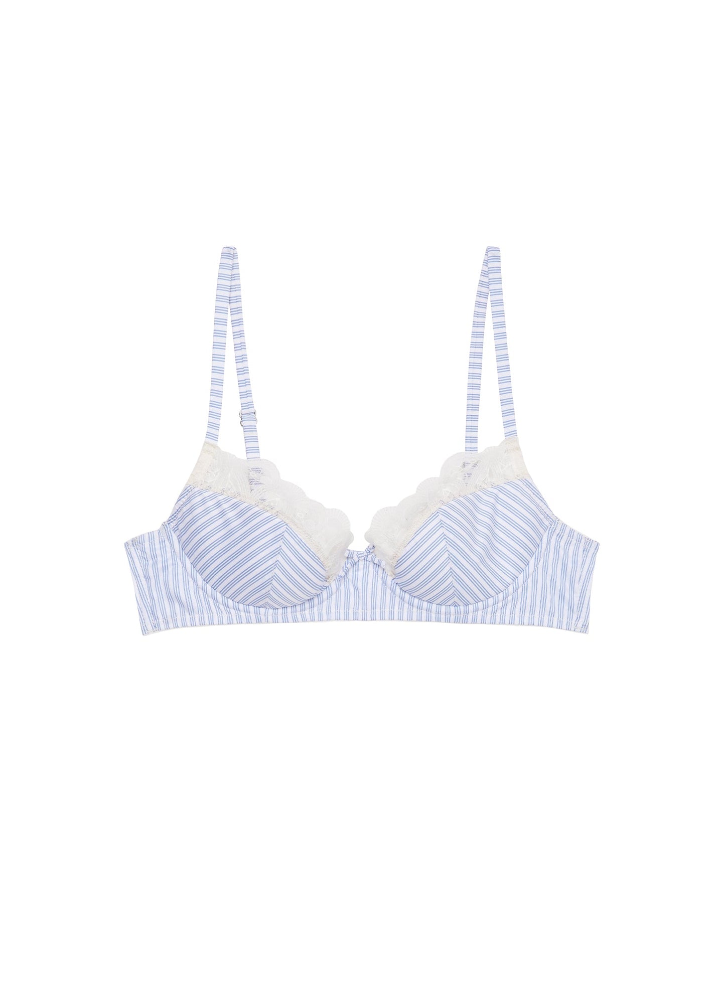 Hampton Poplin Half Lined Bra
