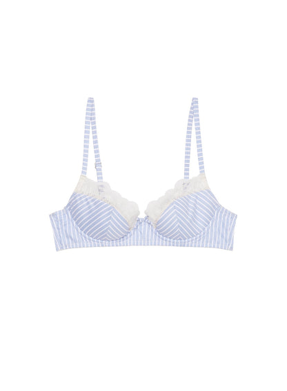 Hampton Poplin Half Lined Bra