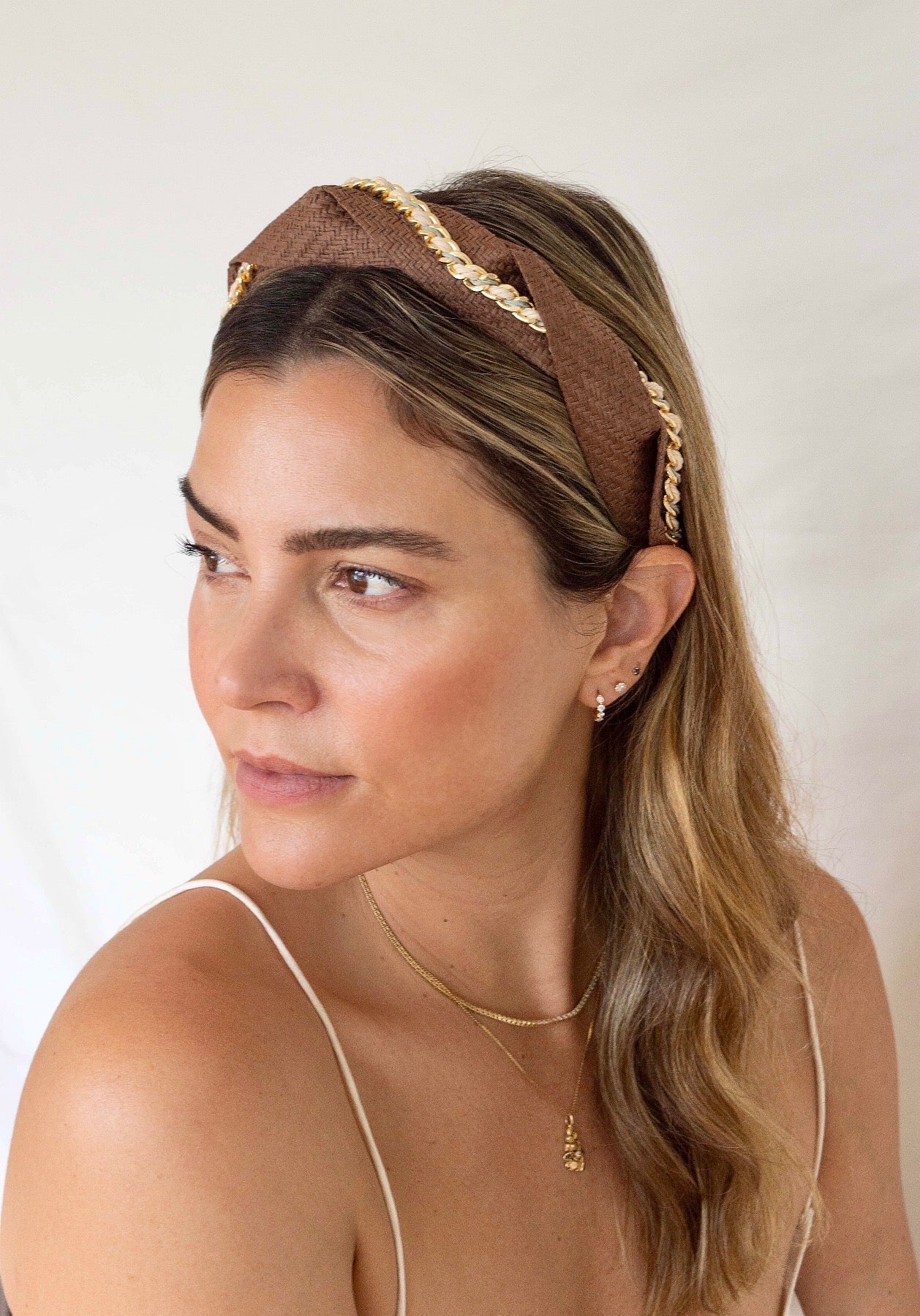 Hat Attack x Kapsule Carmela Headband- Black