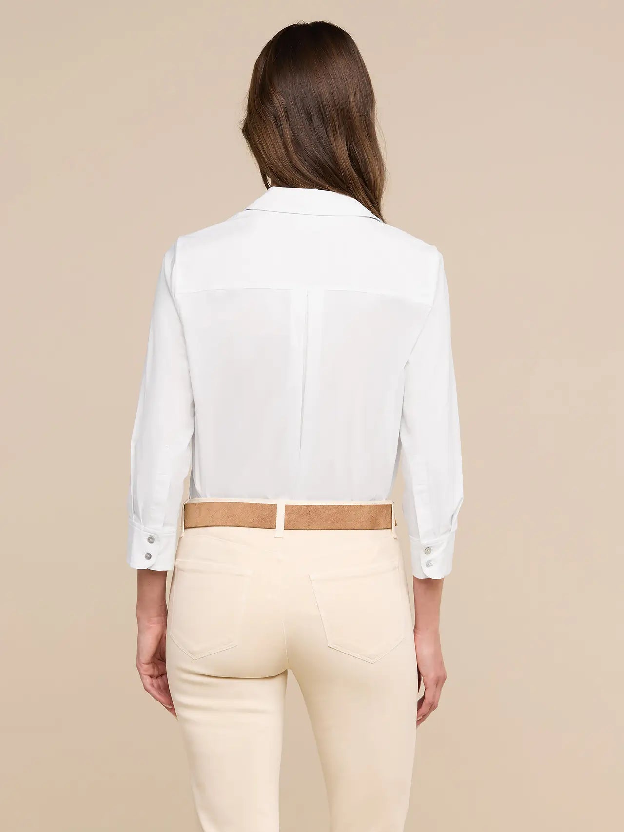 Daniella Cotton-Blend Blouse