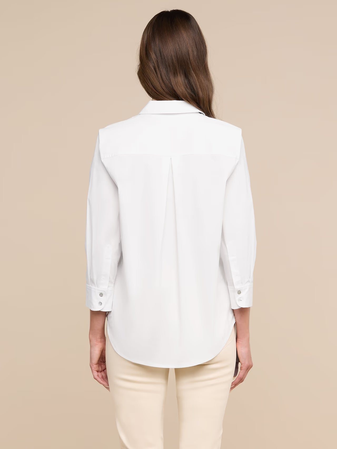 Daniella Cotton-Blend Blouse