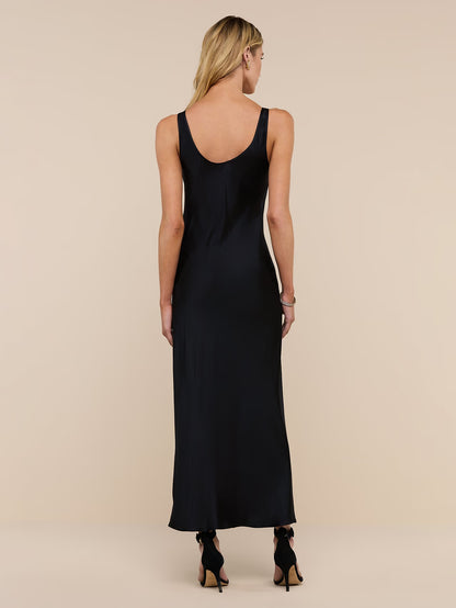 Akiya Satin Maxi Dress