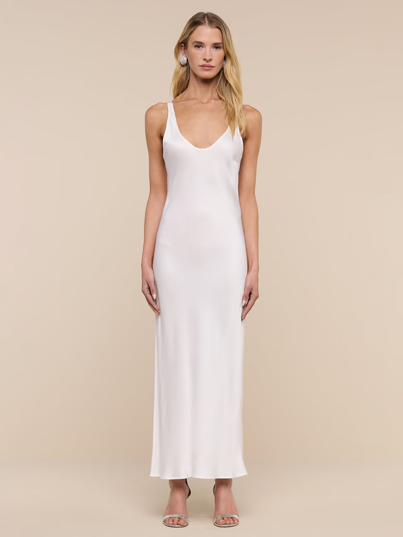 Akiya Satin Maxi Dress