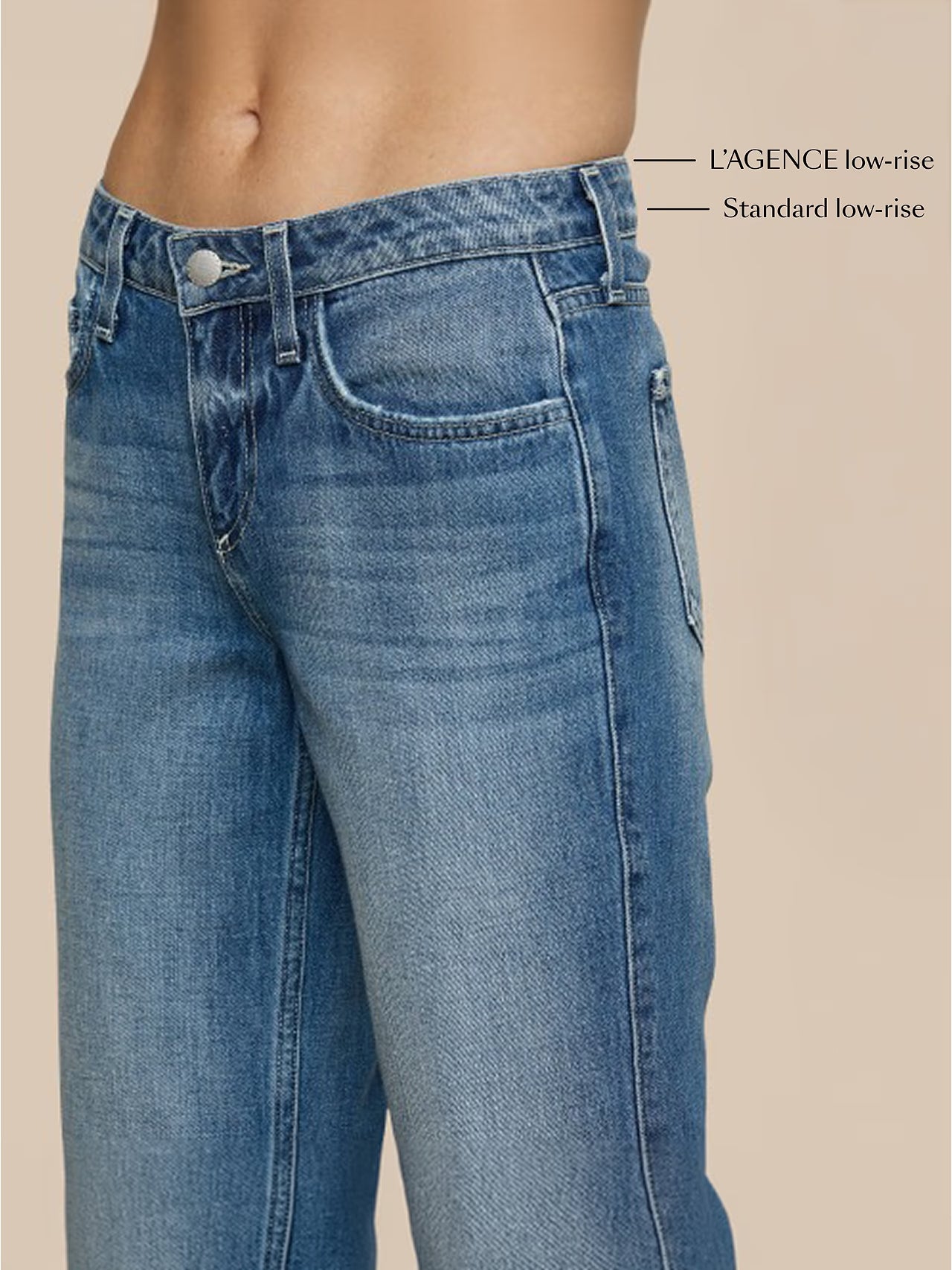 Joanne Low-Rise Wide-Leg Jean