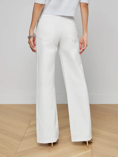 Joanne Low-Rise Wide-Leg Jean